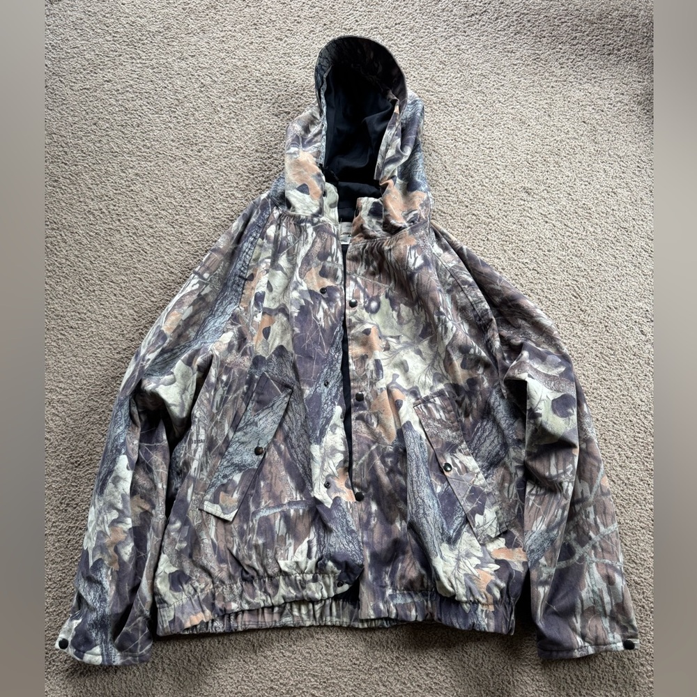 Camouflage Hooded Jacket